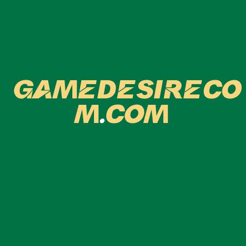 Logo da GAMEDESIRECOM